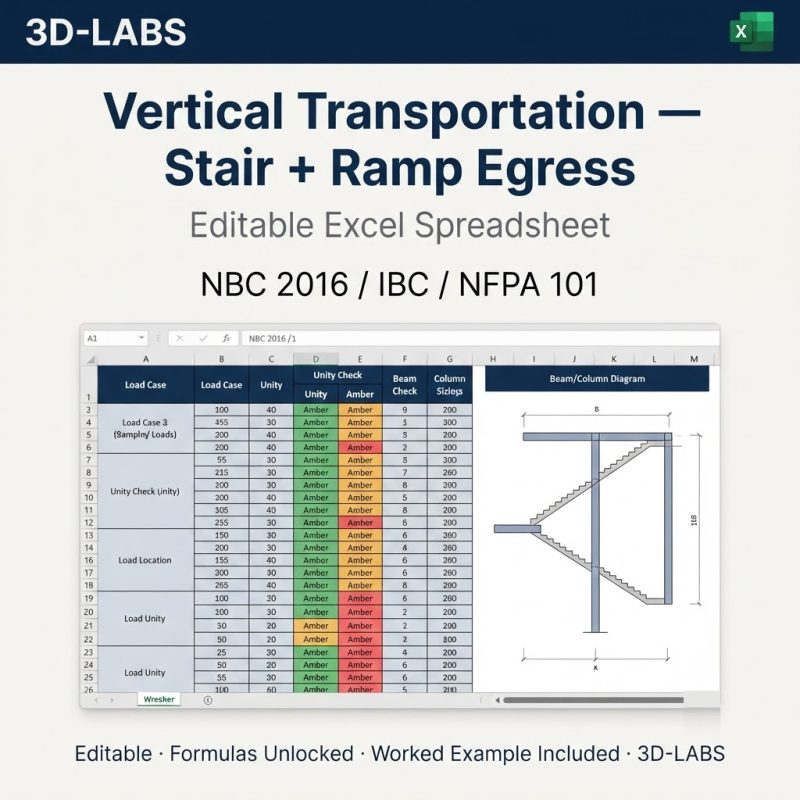 Vertical Transportation β Stair + Ramp Egress