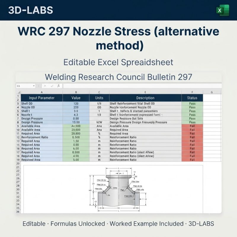 WRC 297 Nozzle Stress (alternative method)