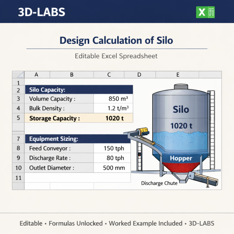 Design Calculation of Silo