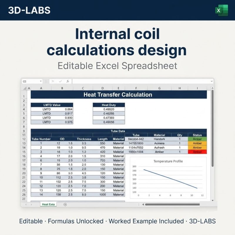 Internal coil calculations design