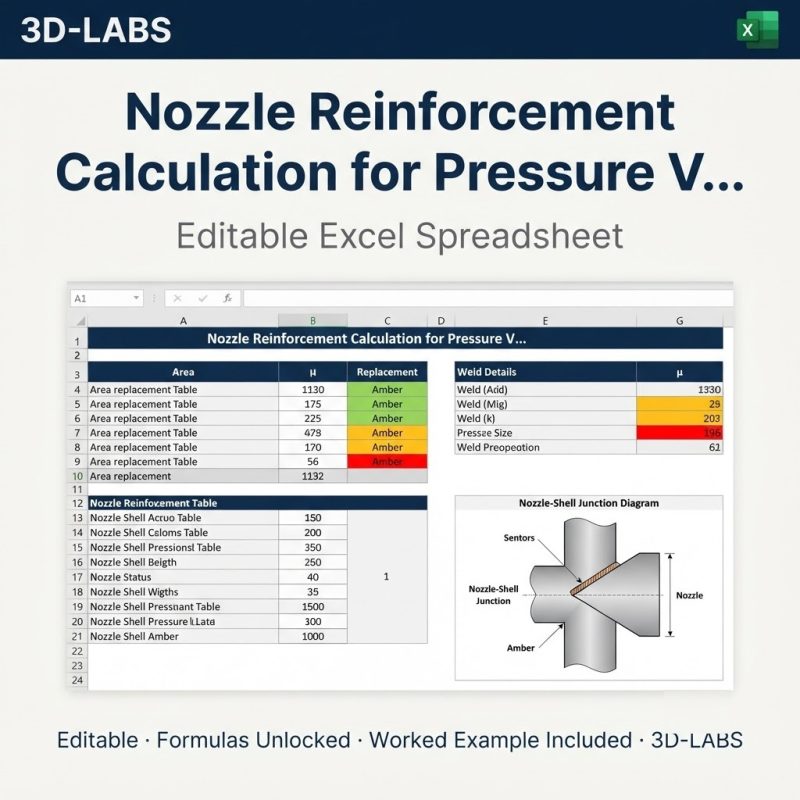 Nozzle Reinforcement Design
