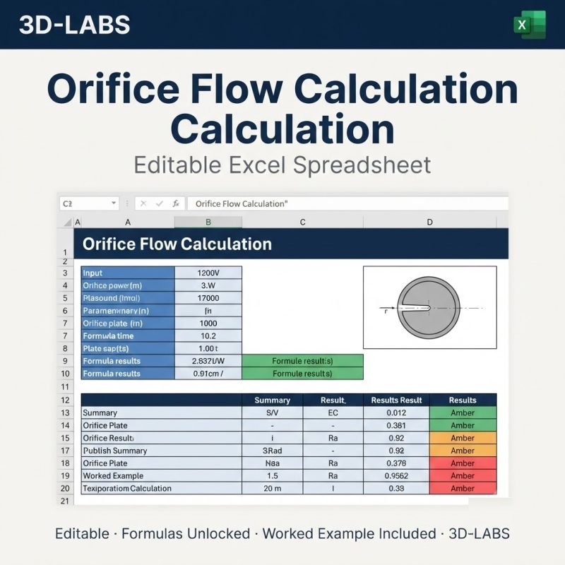 Orifice Flow Calculation