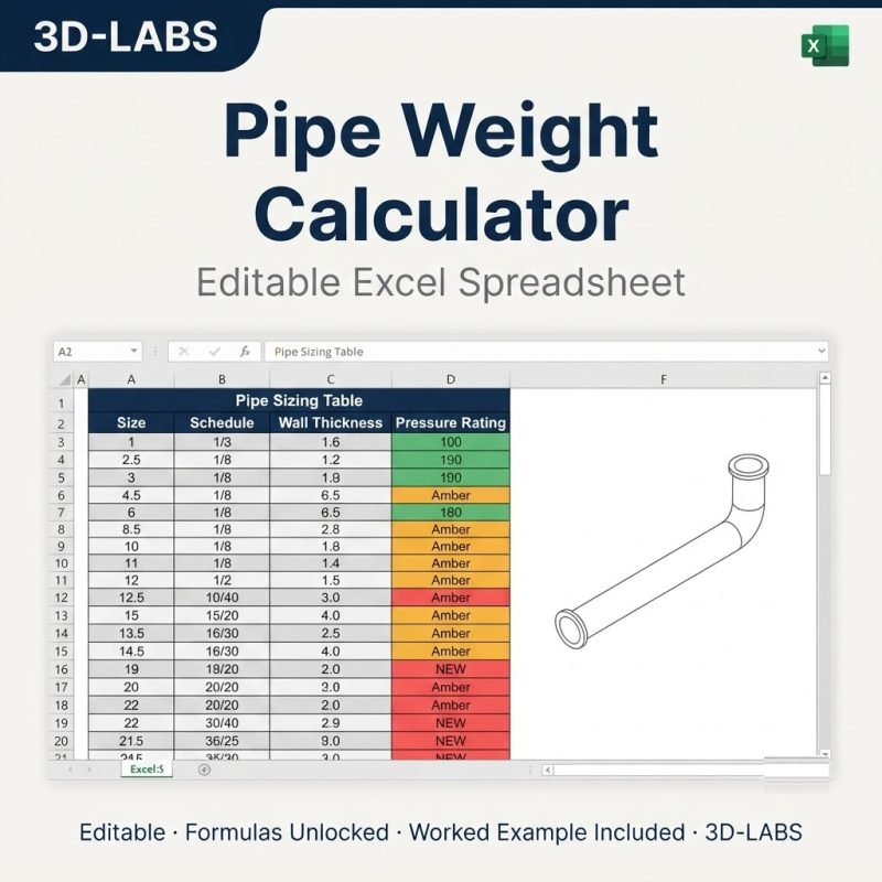 Pipe Weight Calculator