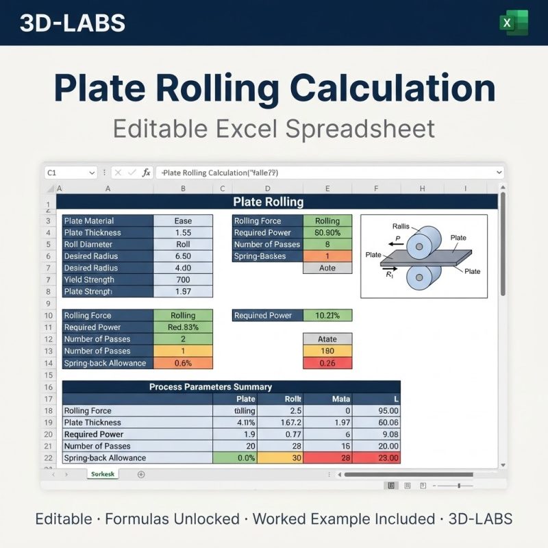 Plate Rolling Calculation