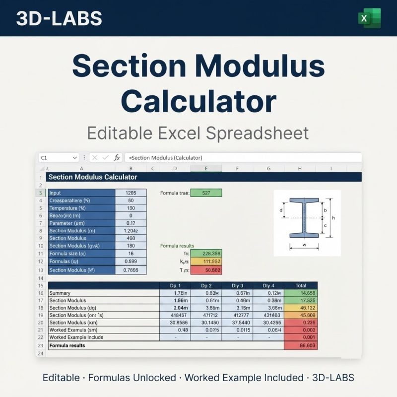 Section Modulus Calculator