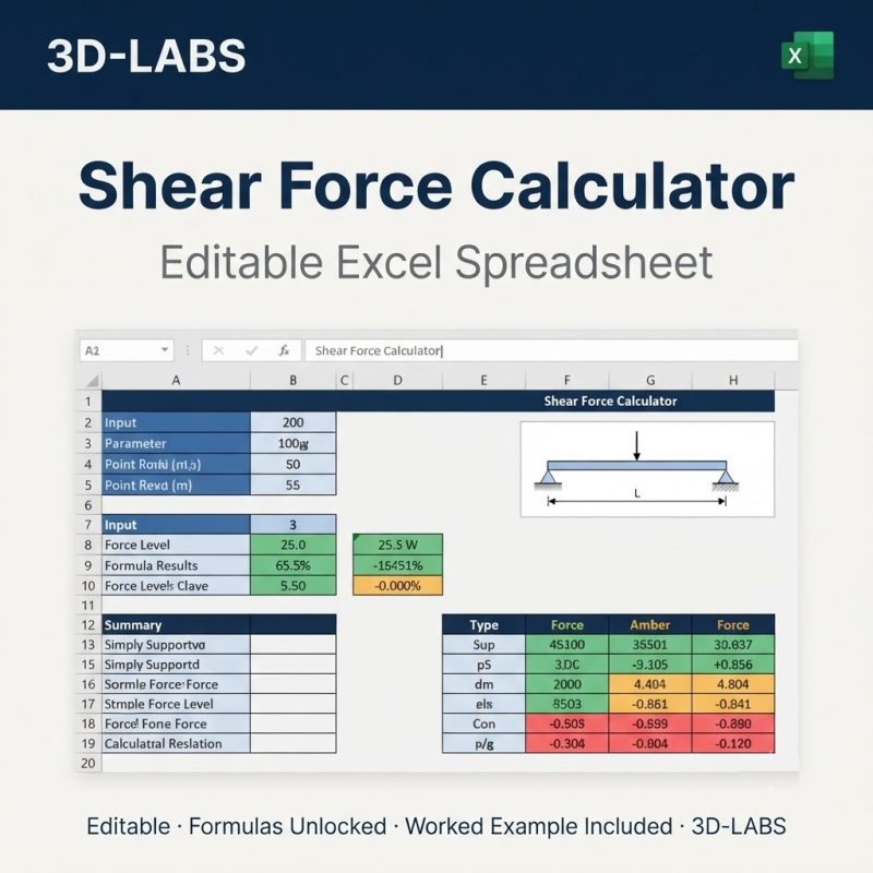 Shear Force Calculator