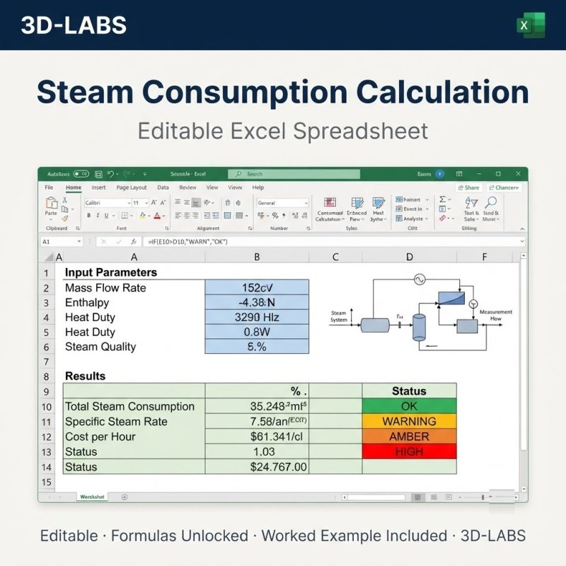 Steam Consumption Calculation