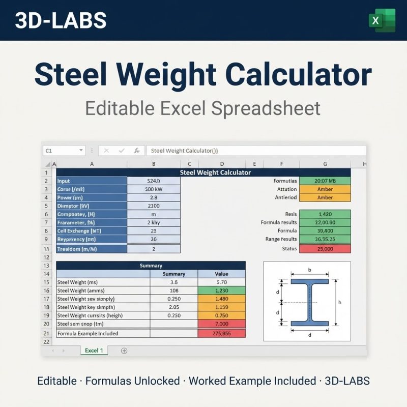 Steel Weight Calculator