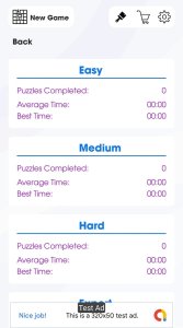 Sudoku Puzzle - Unity Template Project