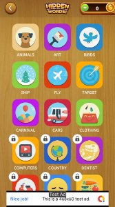 Hidden Words - Word Search Game Unity Template