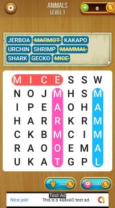 Hidden Words - Word Search Game Unity Template