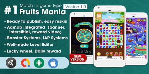 Fruits Mania - Unity Template Project 1.1.3