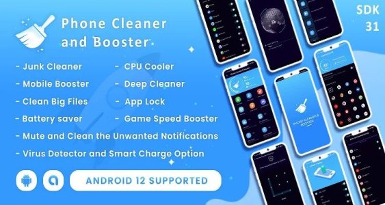 Phone Cleaner and Booster Android App