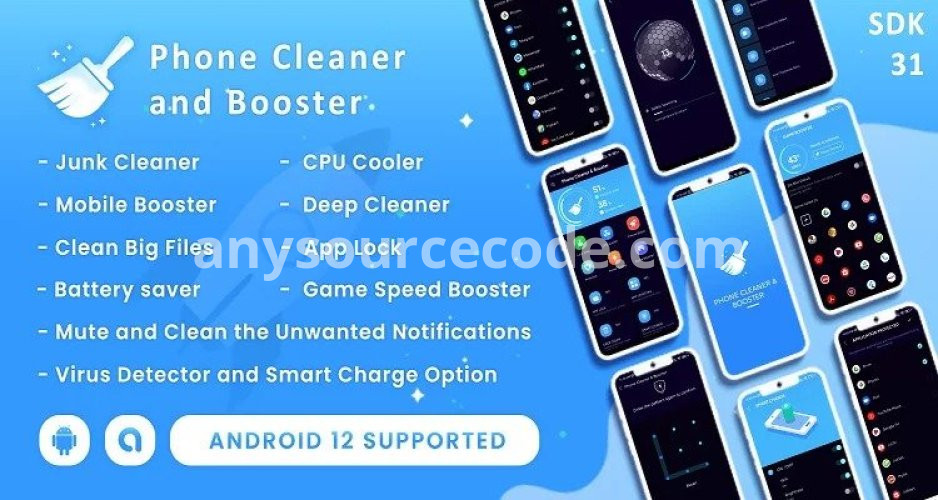 Phone Cleaner and Booster Android App