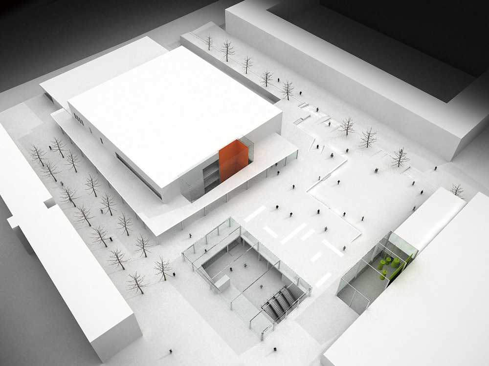 Accentuera av Sweco FFNS arkitekter i tävlingen Taxinge och Tisslingeplan i Tensta.