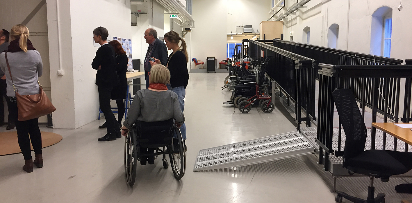 Norska forskningscentrumet för tillgänglighet. Foto: Monika Albertsson