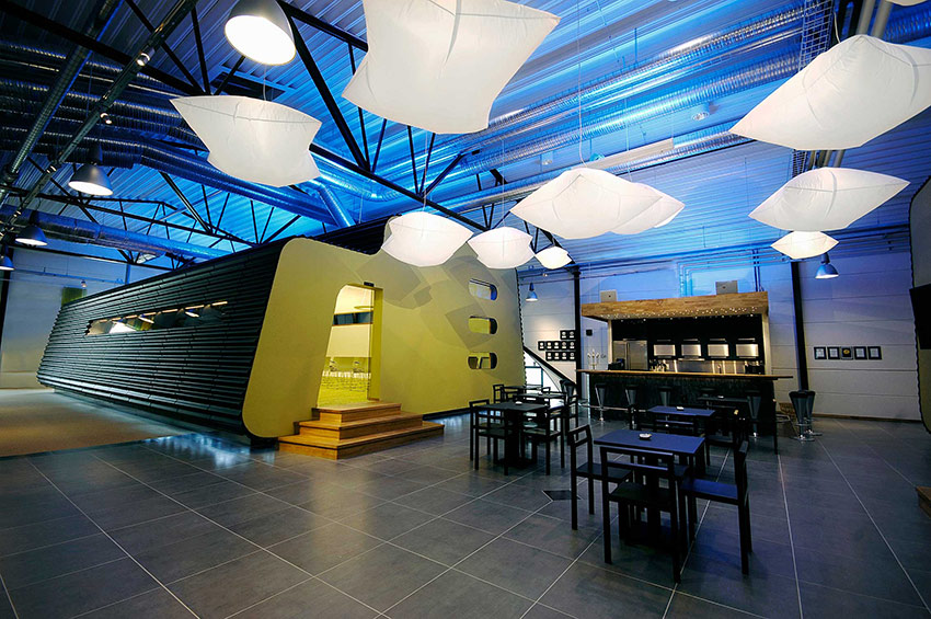 P O Medica Education Centre i Sparsör. Ansvarig arkitekt: Torsten Hild. Fotograf: Anna Sigge.