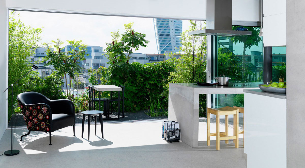 Urbana villor i Malmö, vinnare av Kasper Salin-priset 2009. Ansvariga arkitekter Cord Siegel och Pontus Åqvist.