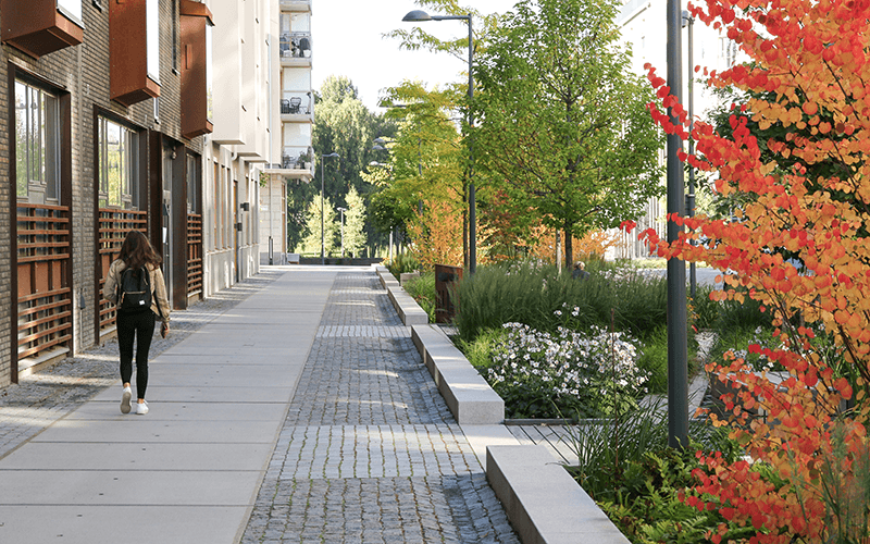 Vinnare av Landskapsarkitekturpriset 2019. Arkitekt: AJ Landskap. Foto: Lennart Johansson.