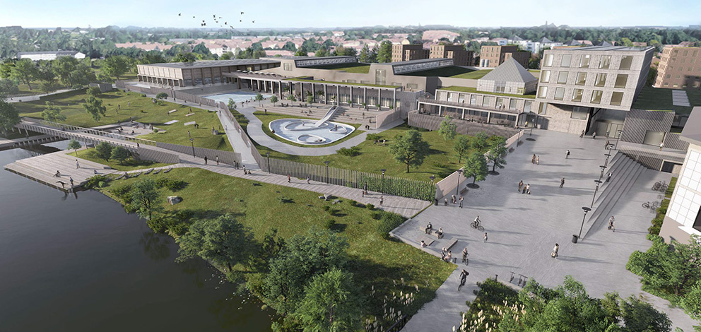 Från förslaget Å bada å bada, Erséus Arkitekter.