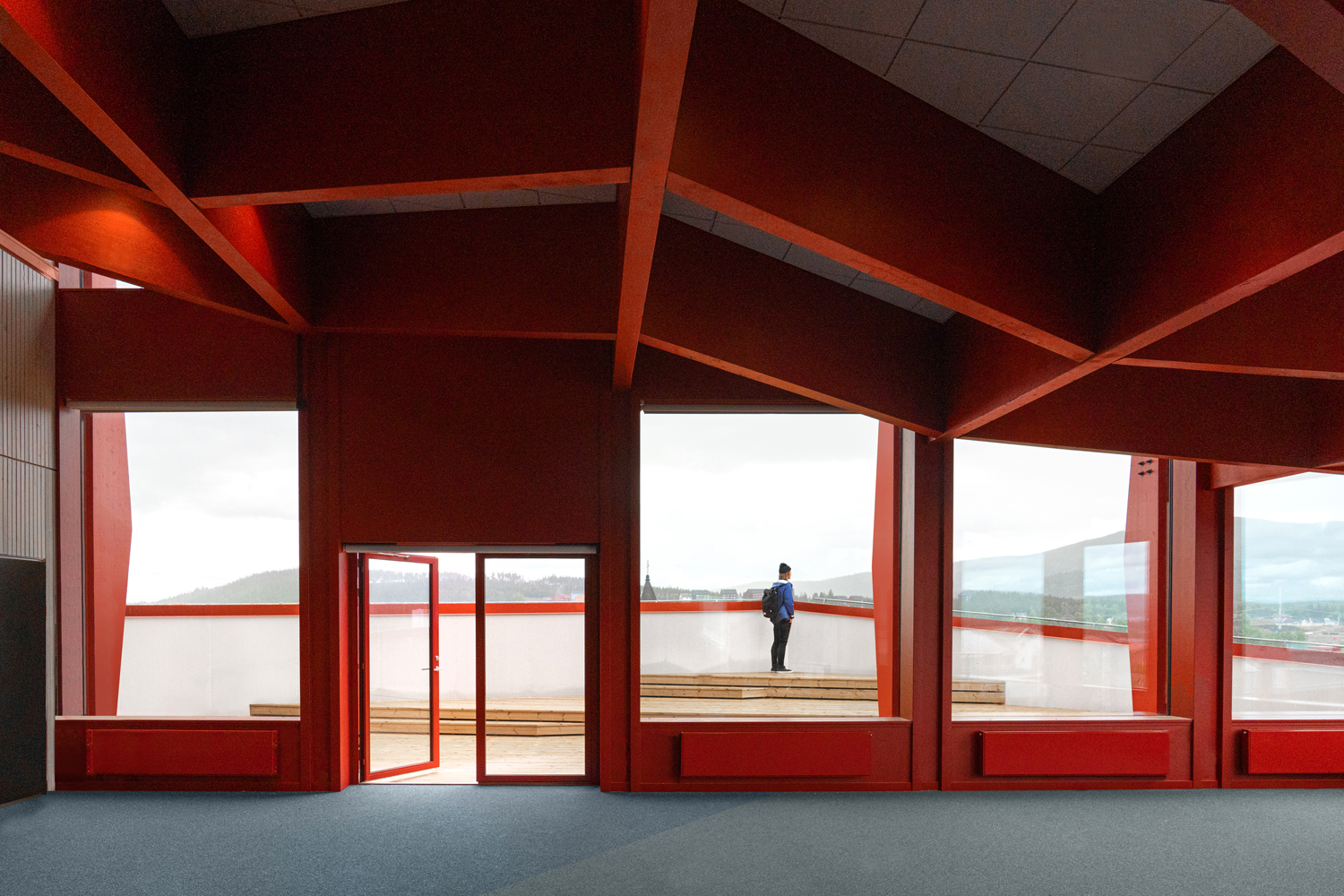 Kunskapshuset i Gällivare. Liljewall och MAF arkitektkontor. Foto: Anna Kristinsdóttir.