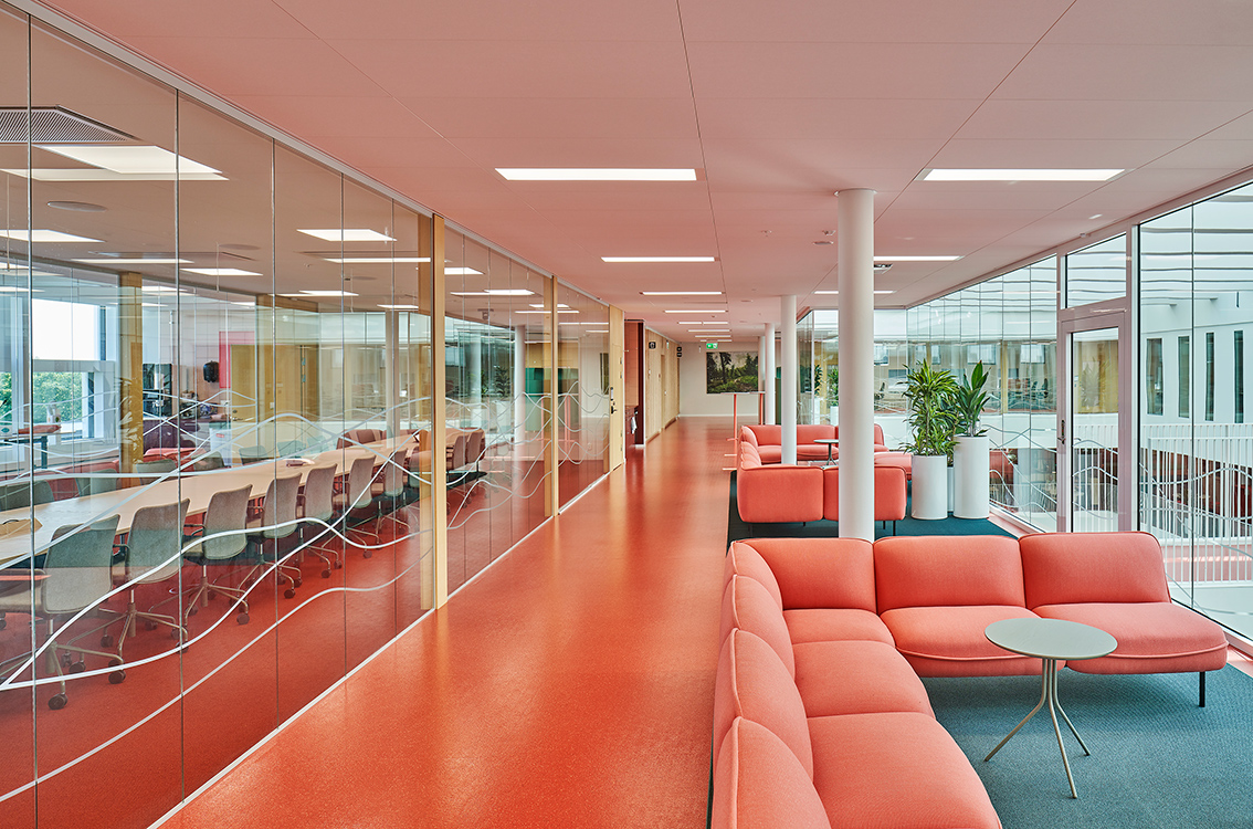 Mälardalens högskola, Campus, Eskilstuna. Arkitekt AIX Arkitekter. Foto: Åke E:son Lindman.