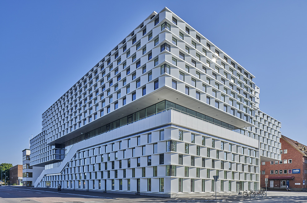 Mälardalens högskola, Campus, Eskilstuna. Arkitekt AIX Arkitekter. Foto: Åke E:son Lindman.