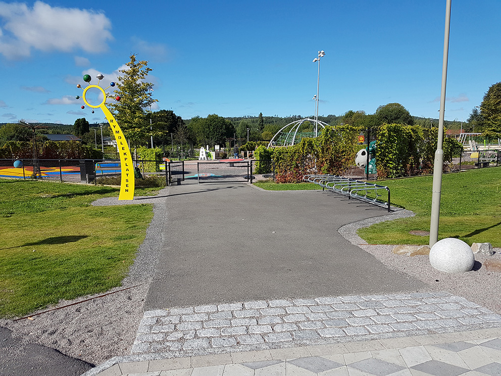Paradisparken i Borlänge. Arkitekt – Borlänge kommun/Borlänge Energi. Foto: Sofia Stenberg.