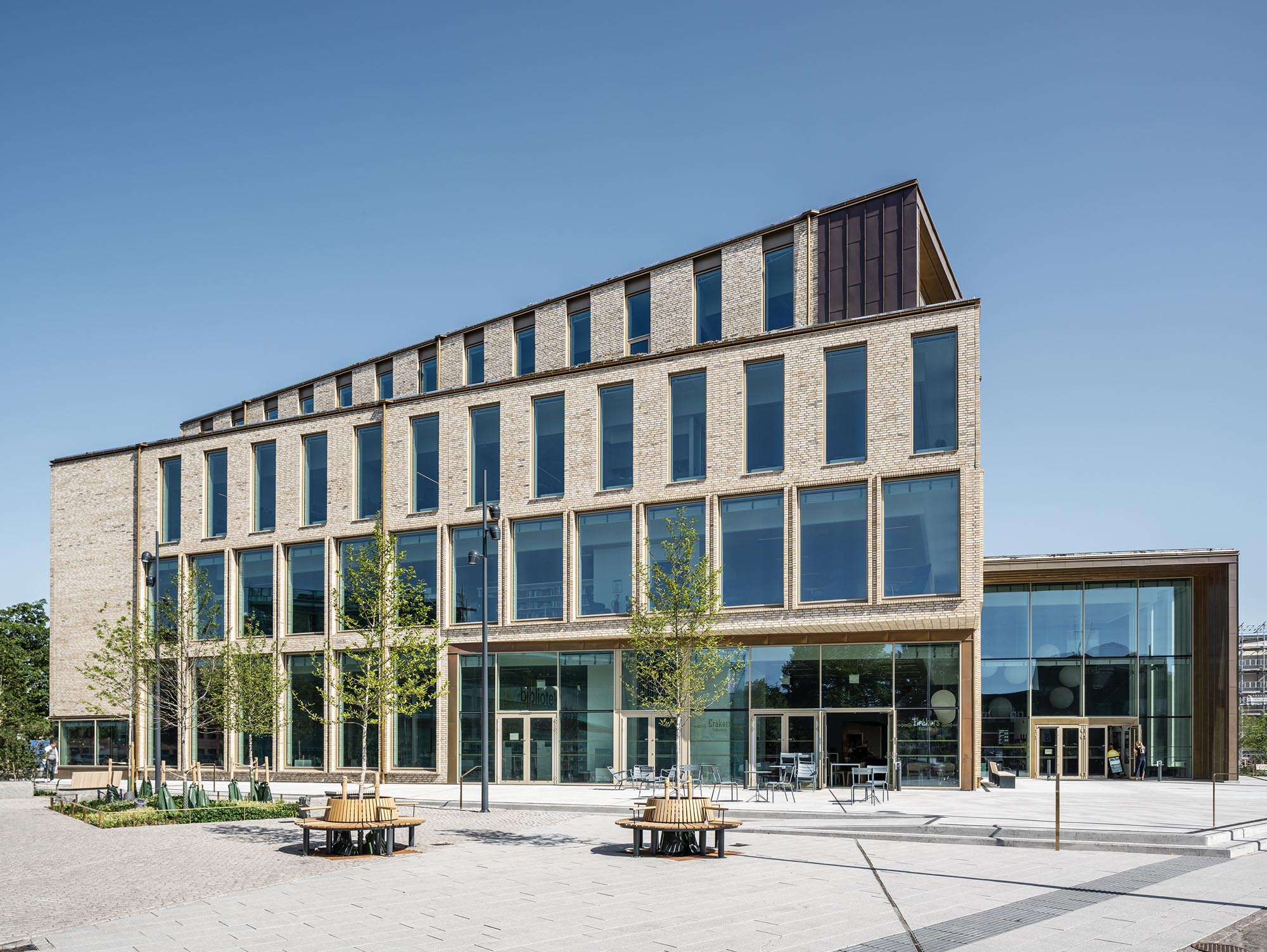 Argus kulturhus i Falkenberg. Arkitekt – Fojab. Foto: Felix Gerlach.