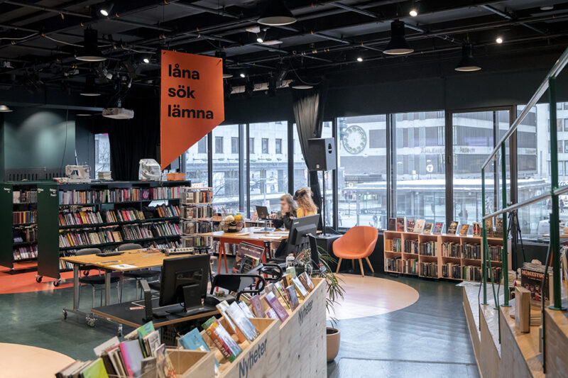 Kulturhusets ombyggnad i Stockholm. Ahrbom & Partner Arkitektkontor. Foto: Jonas Malmström.