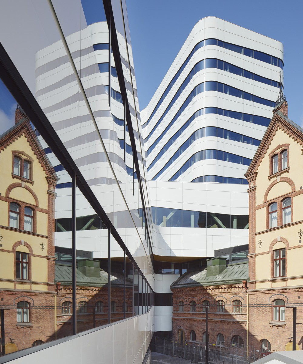 Väven i Umeå, vinnare av Kasper Salin-priset 2014. Arkitekt: Snøhetta. Foto: Åke E:son Lindman.