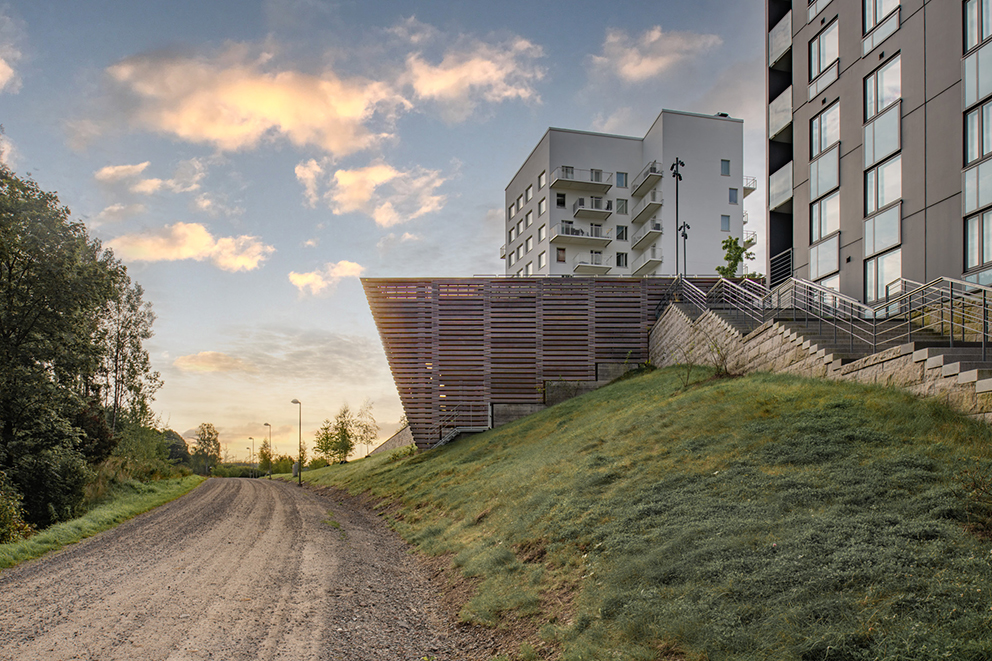 Panorama terrass i Rinkeby, Sweco arkitekter. Foto: Anders Bobert Panorama terrass i Rinkeby, Sweco arkitekter. Foto: Anders Bobert