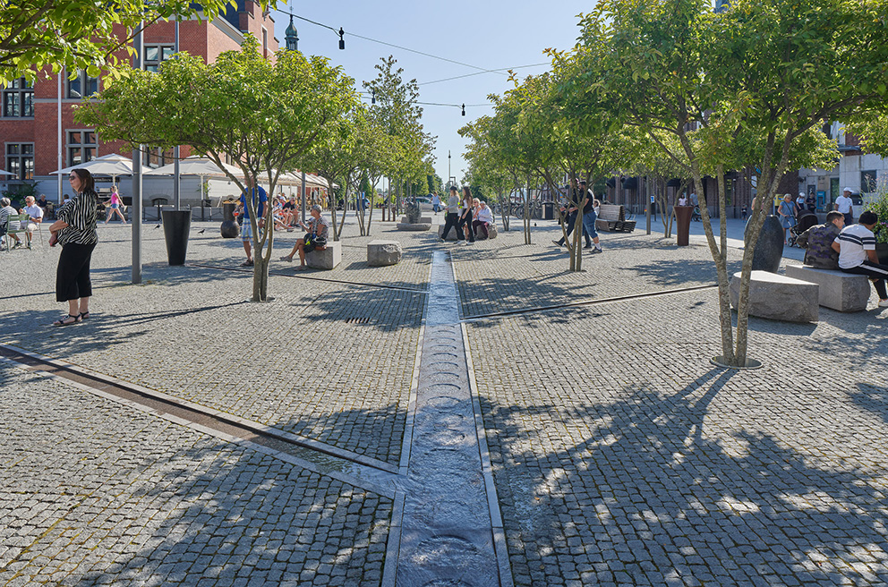 Rådhustorget, Sweco arkitekter. Foto: Åke E:son Lindman