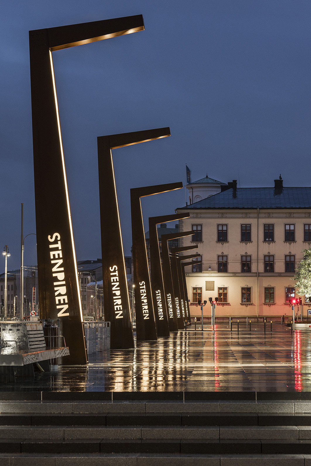 Stenpiren resecentrum, Sweco arkitekter. Foto: Ernst Henry