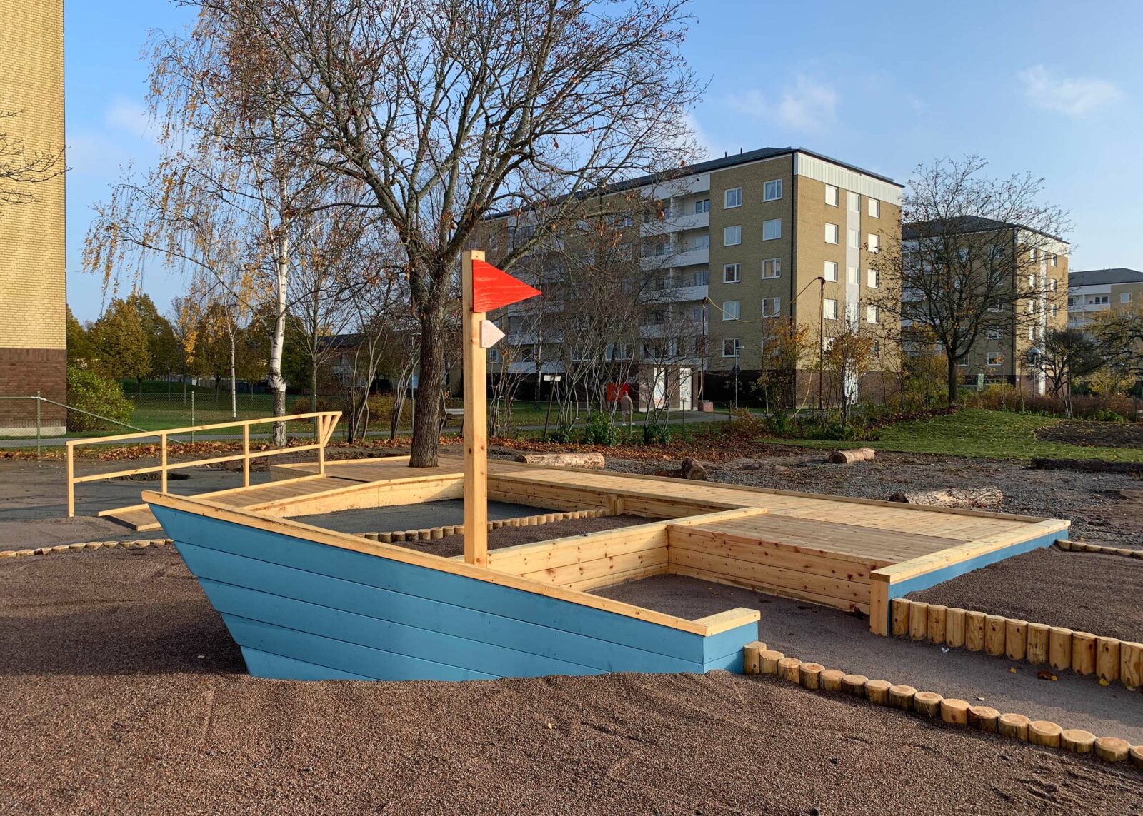 Österledens förskola, Johanna Dehlin Landskap. Foto: Johanna Dehlin.