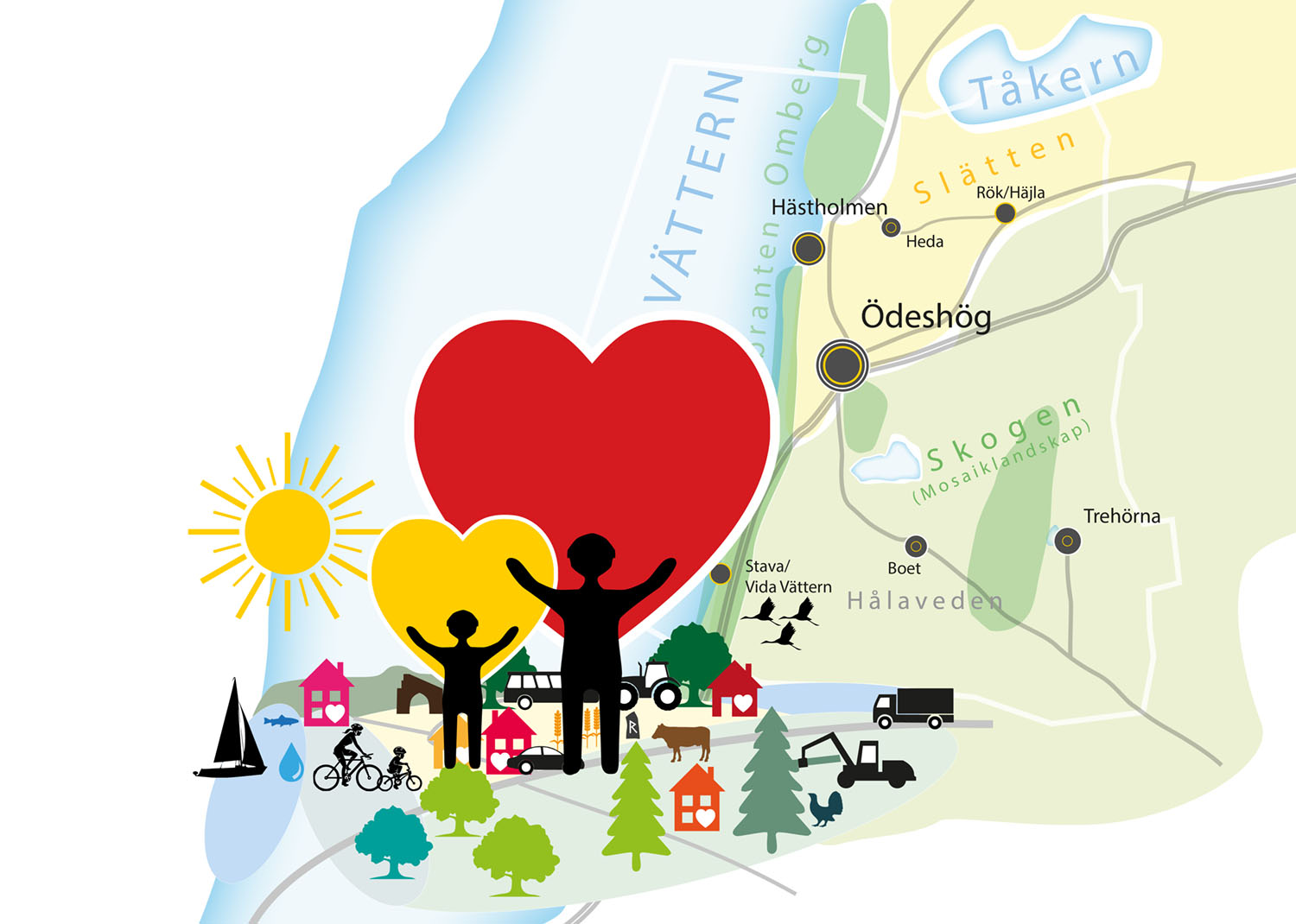 Illustration: Ödeshög kommun Illustration: Ödeshög kommun