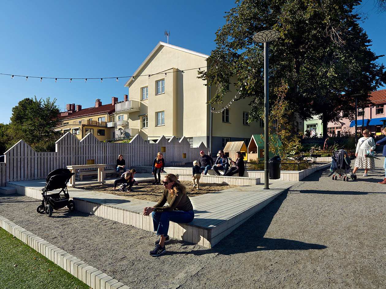 Borgmästarängen, White arkitekter/Sigtuna kommun. Foto: Mats Håkanson.