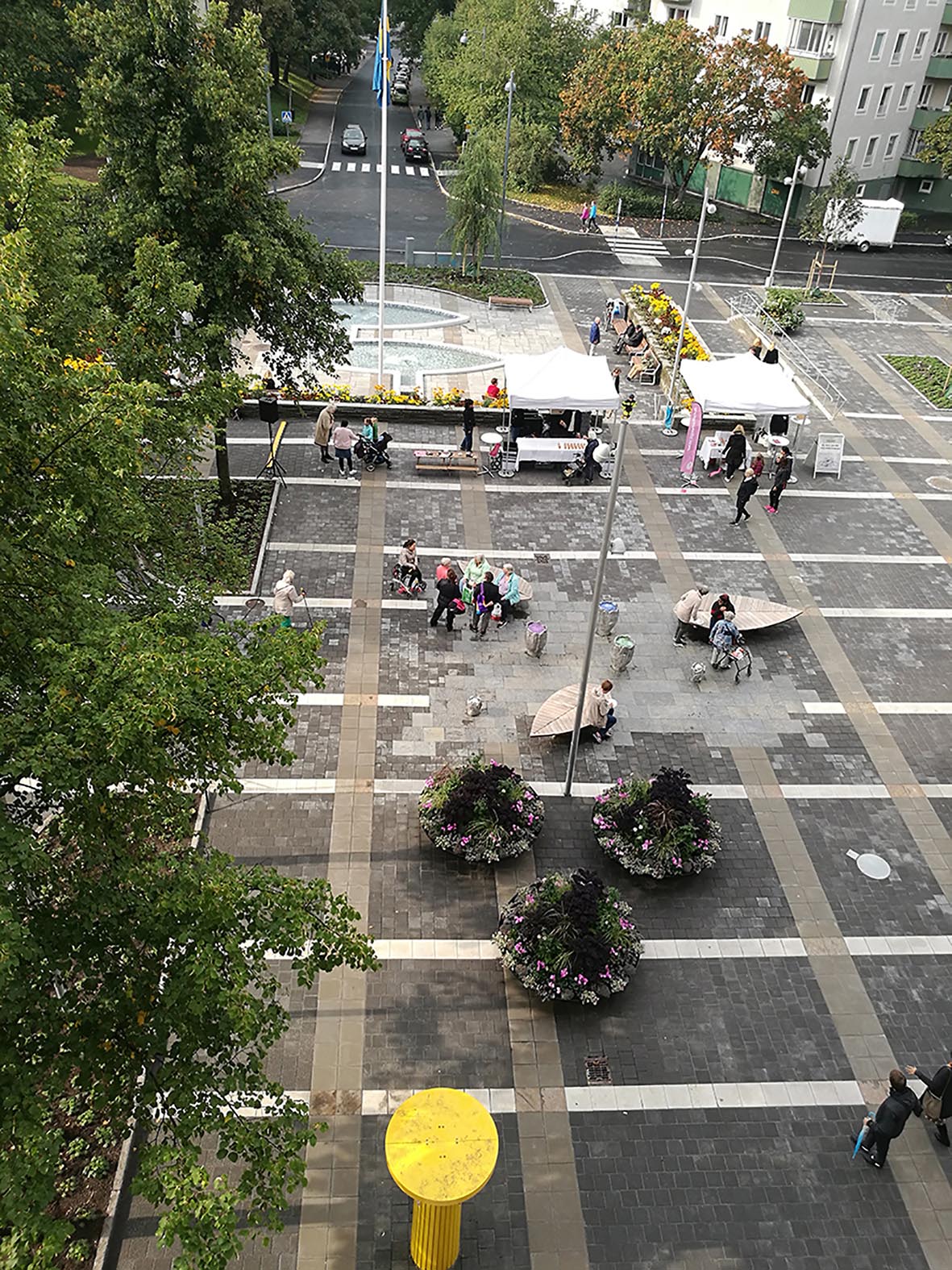 Storskogstorget, 5land. Foto: Helena Eriksson.