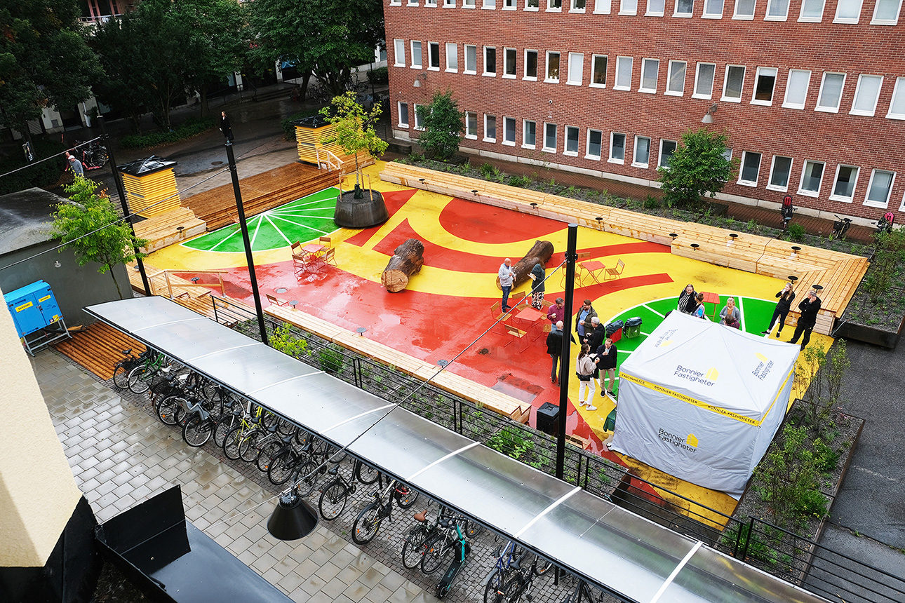 Cykelfabriken, Landskapslaget. Foto: Josef Östblom.