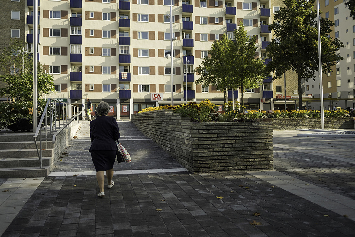 Storskogstorget, 5land. Foto: Karin Oleander.