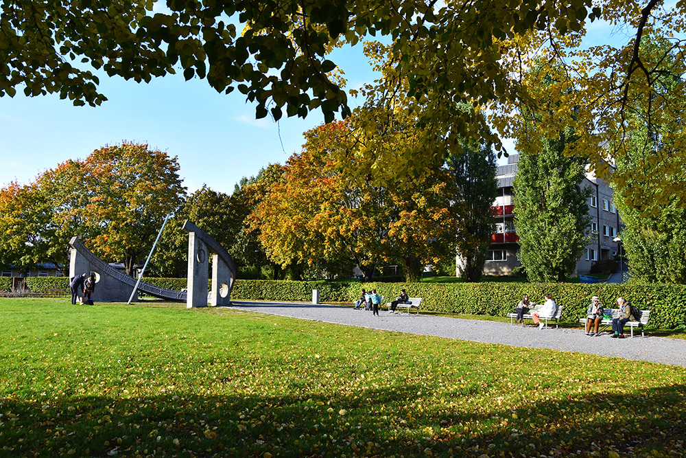 Solursparken i Stockholm, AJ Landskap. Solursparken i Stockholm, AJ Landskap.