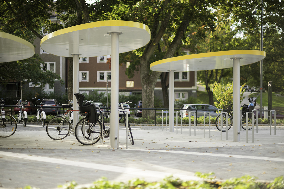 Storskogstorget, 5land. Foto: Karin Oleander.