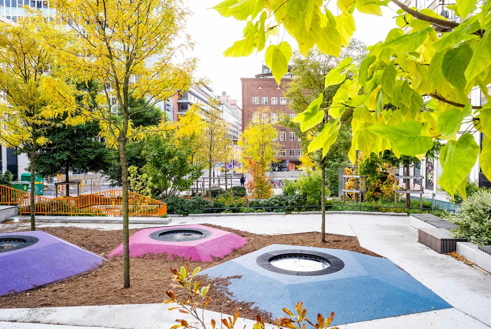 Norra stationsparken, AJ Landskap. Foto: Kasper Dudzik.