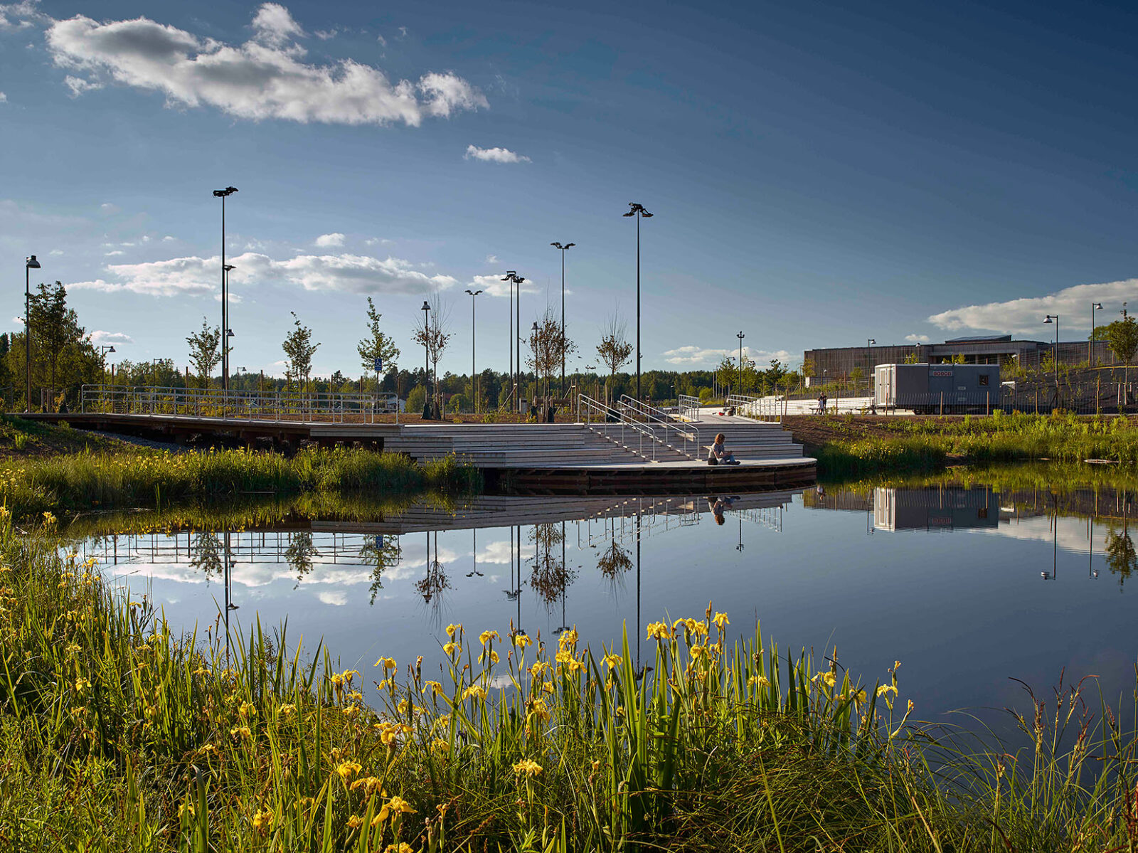 Alsike park, Nivå landskapsarkitektur. Foto: Robin Hayes