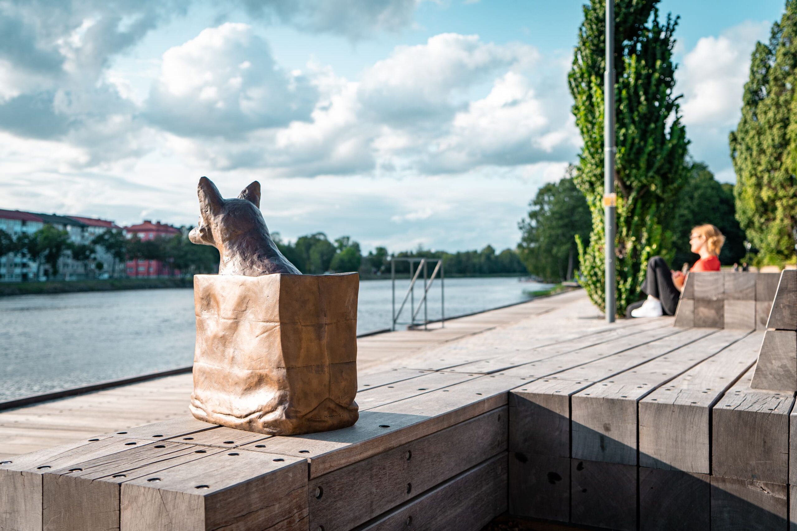 Älvpromenaden, Tengbom. Foto: Felix Gerlach. Älvpromenaden, Tengbom. Foto: Felix Gerlach.