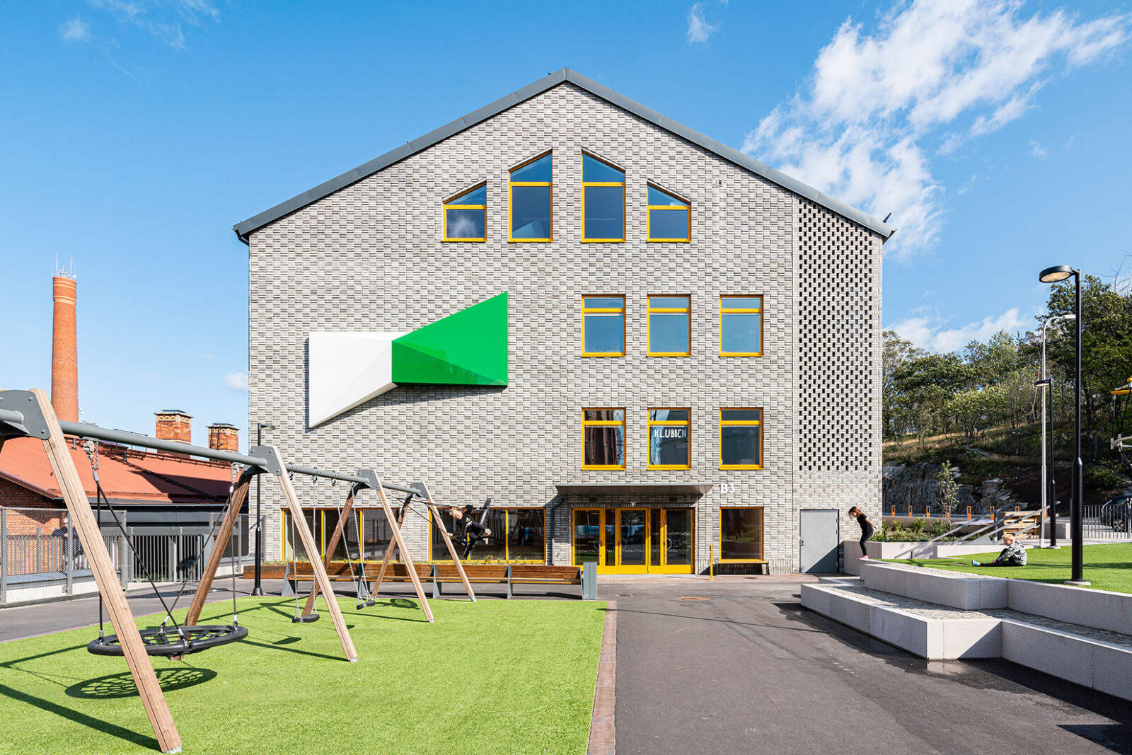 Bobergsskolan, Cerderwall arkitekter. Foto: Mattias Hamrén.