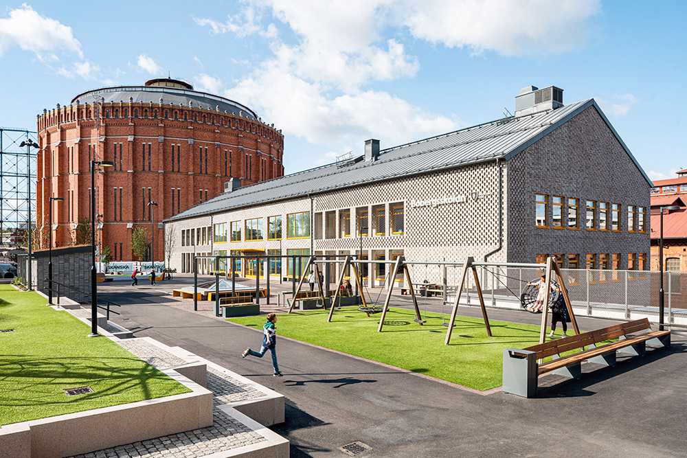Bobergsskolan, Cerderwall arkitekter. Foto: Mattias Hamrén.