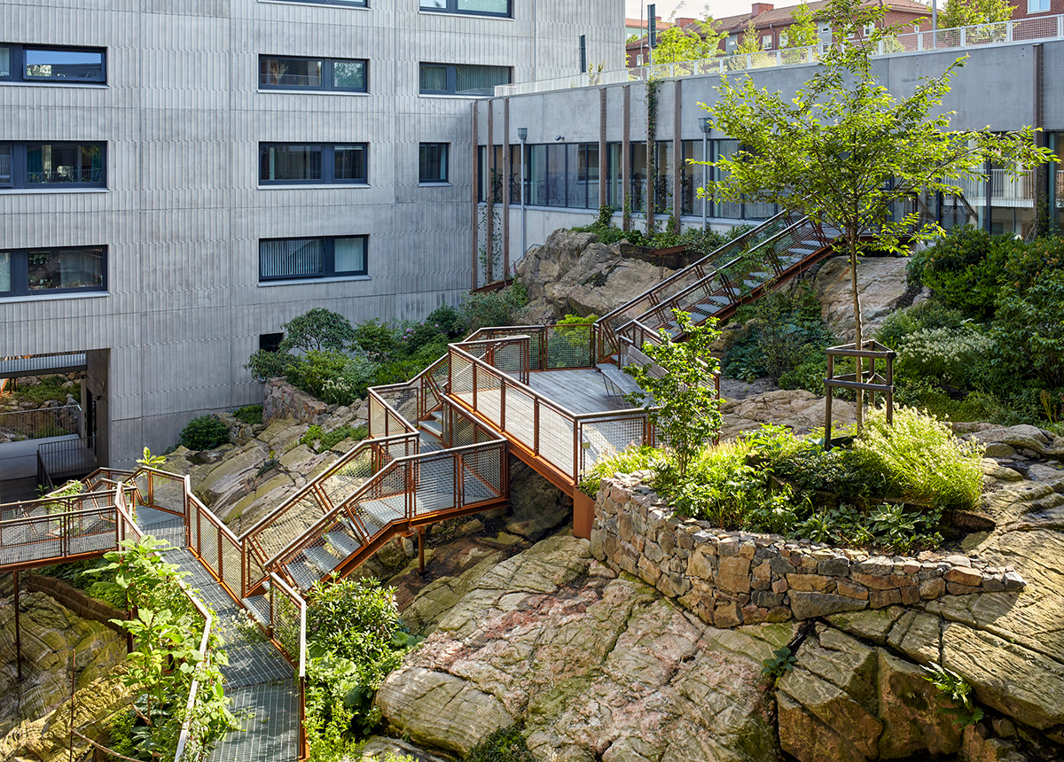 Brf Viva, 02Landskap. Foto: Ulf Celander.