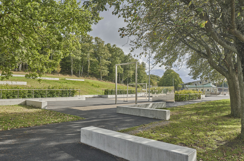 Slottsskogsvallens entrépark, Nyréns Arkitektkontor. Foto: Åke E:son Lindman..