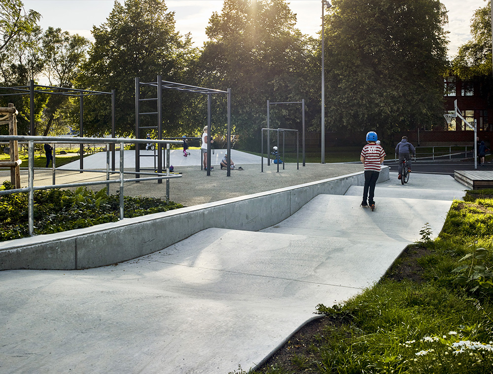 Flatås park, 02Landskap. Foto: Ulf Celander.